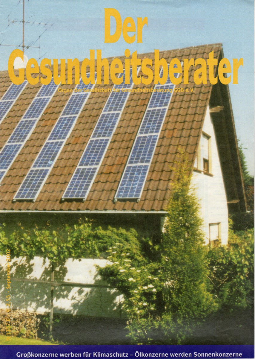 Cover Heft Der Gesundheitsberater 09-2002